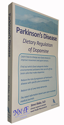 Parkinson's DIsease, Dietary Regulation of Dopamine by Steve Blake front cover.